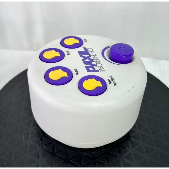 PAXIL Logo White Noise Sound Machine Pharmaceutical Advertising Works 4 Sounds - Picture 4 of 5